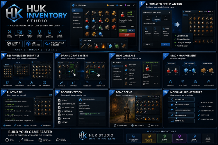 HUK Inventory Studio