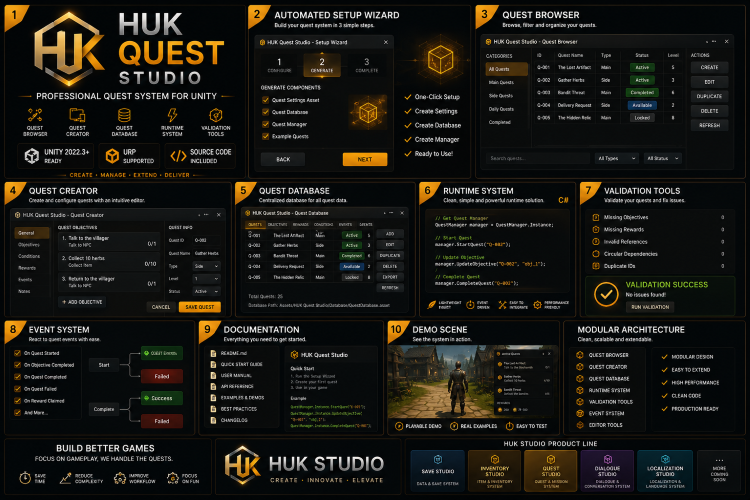 HUK Quest Studio