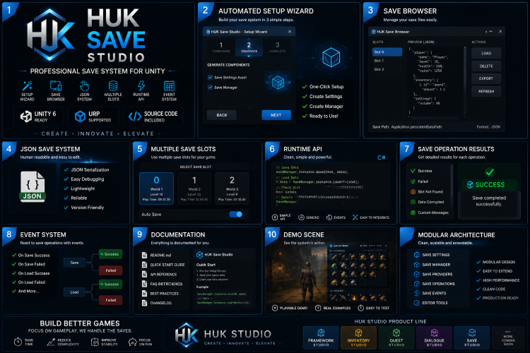 HUK Save Studio